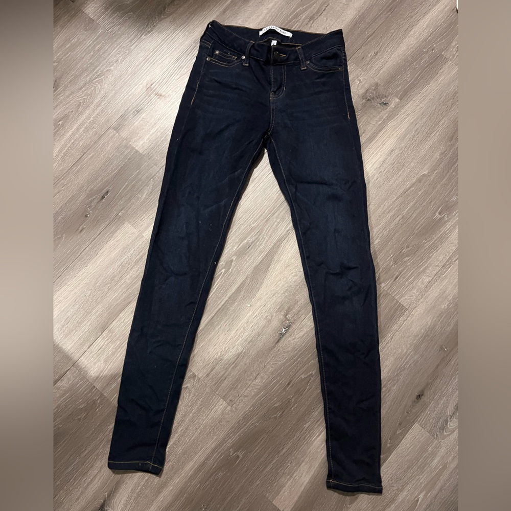 Celebrity Pink Dark Wash Jeggings